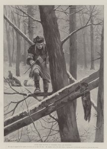 Black Sable trapping in Northern China and Saghalien by Paul Frenzeny